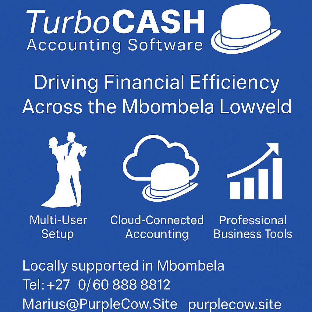 Purple Cow Accounting - Lowveld Mbombela Agent Turbo Cash